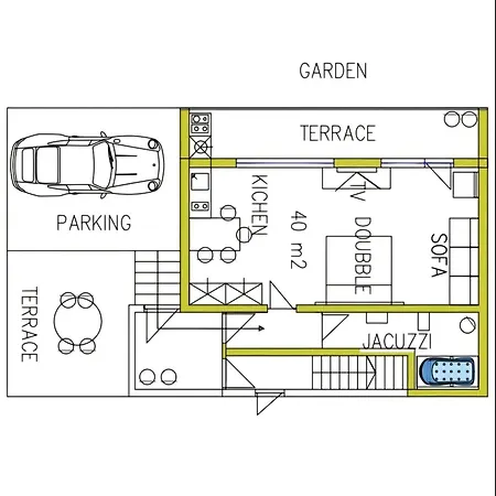 Apartman Croatia Trogir, 4 Rooms, Pool 4km *